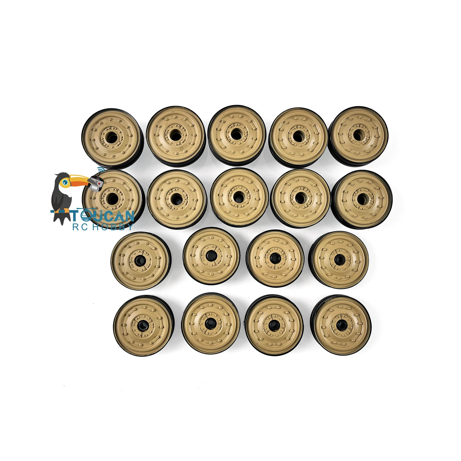 Heng Long 18pcs Plastic Road Wheels For 1/16 Scale Henschel King Tiger RC Tank Model 3888A TH00402
Heng Long 18pcs Plastic Road Wheels For 1/16 Scale Henschel King Tiger RC Tank Model 3888A TH00402