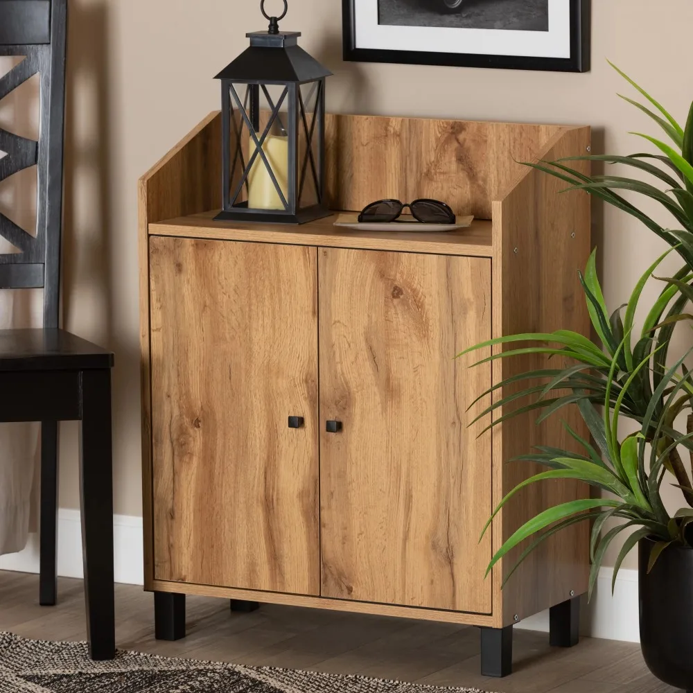 Rossin Modern and Contemporary Oak Brown Finished Wood 2-Door Entryway Shoe Storage Cabinet Shoes Organizers Furnitures Shoerack
Rossin Modern and Contemporary Oak Brown Finished Wood 2-Door Entryway Shoe Storage Cabinet Shoes Organizers Furnitures Shoerack