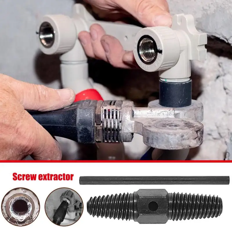 Broken Bolt Extractor Kit Broken Bolt Screws Remover Double Head Screw Extractor Faucet Valves Screw Extractor Plumbing Tool Set
Broken Bolt Extractor Kit Broken Bolt Screws Remover Double Head Screw Extractor Faucet Valves Screw Extractor Plumbing Tool Set