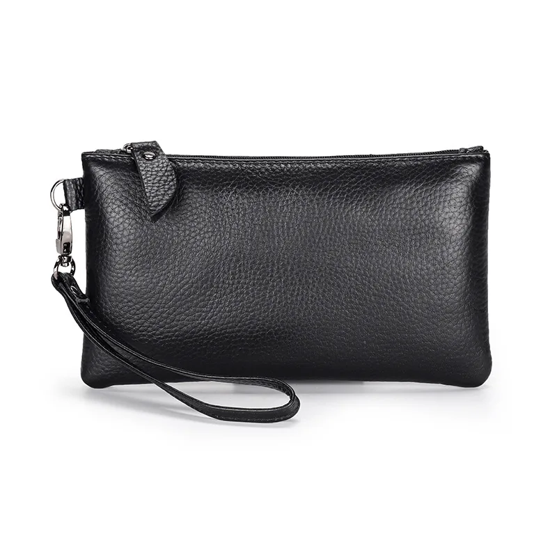 Genuine true leather Women Zipper Clutch Wallet Female Large Capacity Coin Purse Ladies Wristband Simple Card Holder Wallet
Genuine true leather Women Zipper Clutch Wallet Female Large Capacity Coin Purse Ladies Wristband Simple Card Holder Wallet