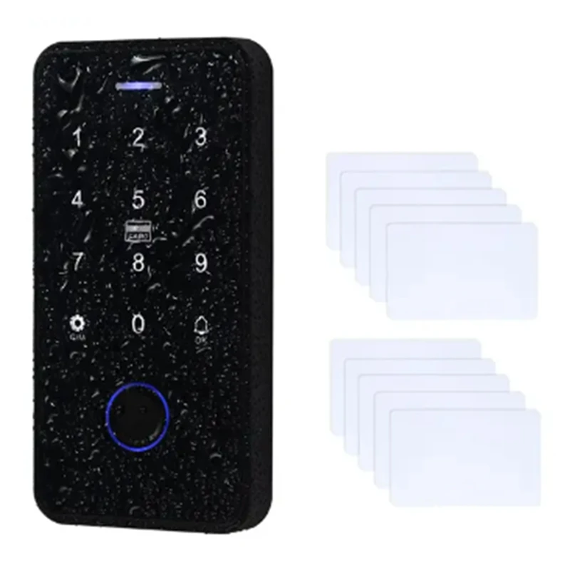 NFC Bluetooth Tuya APP Access Control Keypad Waterproof RFID Keyboard 13.56Mhz Biometric Fingerprint Touch Door Opener
NFC Bluetooth Tuya APP Access Control Keypad Waterproof RFID Keyboard 13.56Mhz Biometric Fingerprint Touch Door Opener