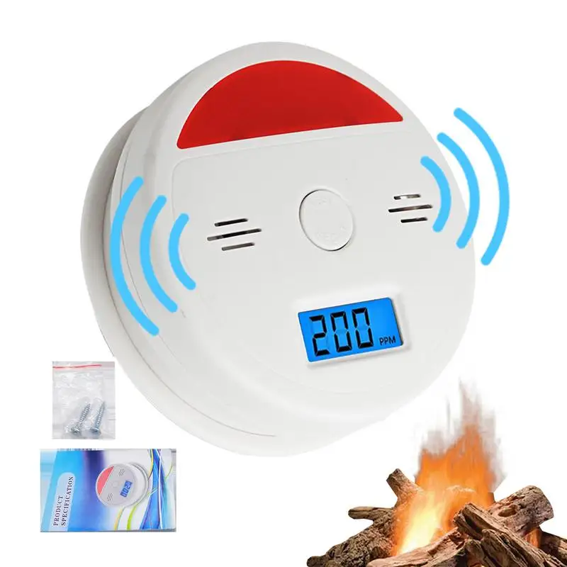 Household Carbon CO Detector Home High Precision LCD Display Monitoring Tools Indoor Monoxide Monitor Security Tools For Shops
Household Carbon CO Detector Home High Precision LCD Display Monitoring Tools Indoor Monoxide Monitor Security Tools For Shops