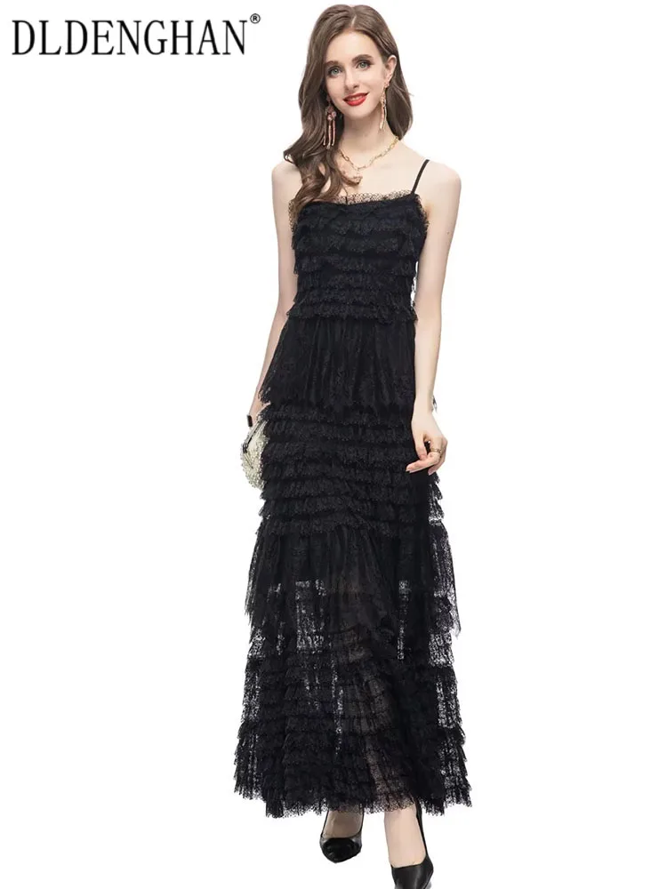 DLDENGHAN Spring Summer Dress Women Spaghetti Strap Slash Neck Cascading Ruffle Vintage Party Backless Long Dresses Fashion New
DLDENGHAN Spring Summer Dress Women Spaghetti Strap Slash Neck Cascading Ruffle Vintage Party Backless Long Dresses Fashion New
