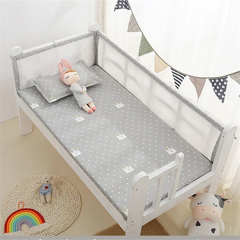 Summer One-piece Crib Bed Bumper Pure Cotton Breathable Children Room Decor Bed Bumper Universal Newborn Anti-falling Bed Bumper
Summer One-piece Crib Bed Bumper Pure Cotton Breathable Children Room Decor Bed Bumper Universal Newborn Anti-falling Bed Bumper