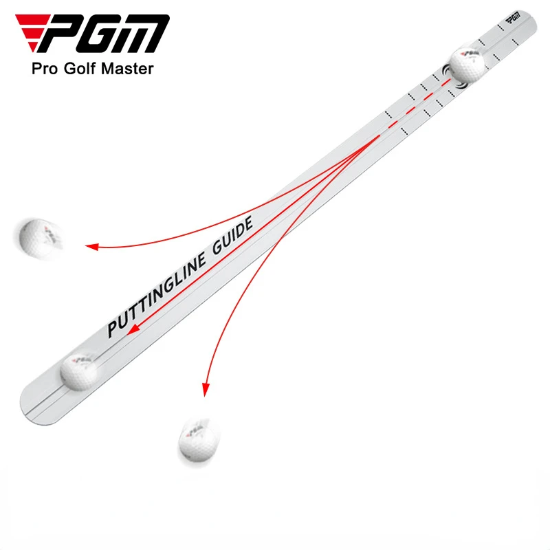 

PGM Golf Correction Putter Ruler Putter Track Guide Maintains Forward Spin Ball Golf Swing Trainer Golf Training Aids JZQ026