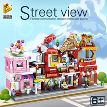 Mini City Street View Cinema Fast Food RestaurantArchitecture Building Blocks Friends DIY Figures Bricks Toys for Girls Gifts
Mini City Street View Cinema Fast Food RestaurantArchitecture Building Blocks Friends DIY Figures Bricks Toys for Girls Gifts