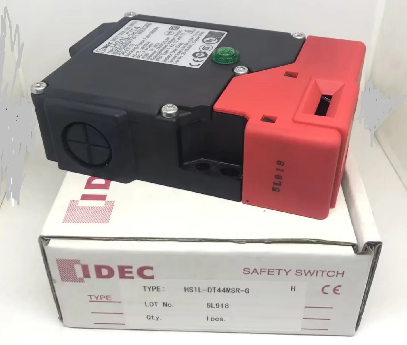 IDEC And Quan HS1L-DT4 HS1L-DT44MSR-G Electromagnetic Safety Door Lock Switch DT44KMSR-R
IDEC And Quan HS1L-DT4 HS1L-DT44MSR-G Electromagnetic Safety Door Lock Switch DT44KMSR-R