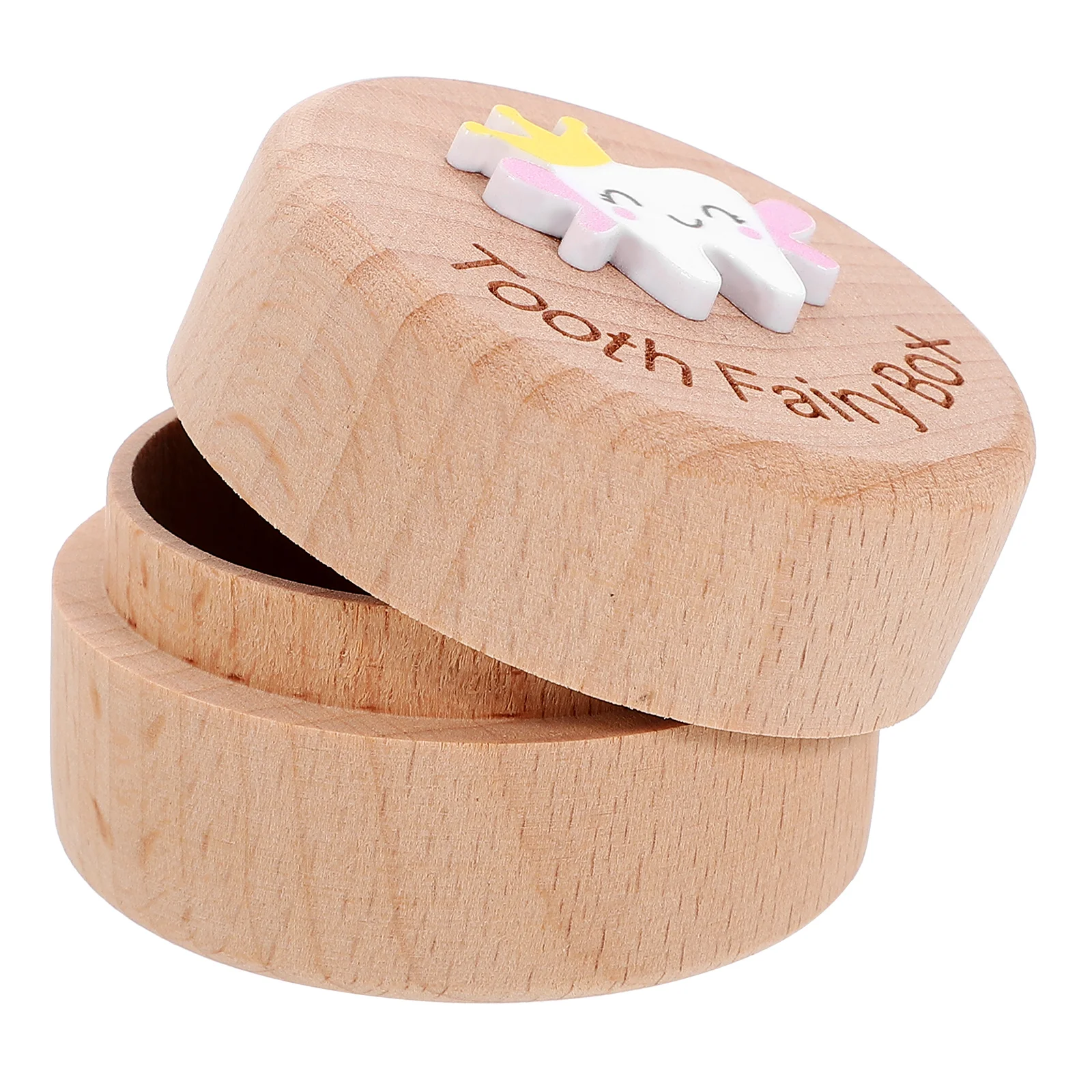 Children's Tooth Box Fairy Baby Changing Teeth Saver Cartoon Holder Kid Commemorate Kid's Wooden Keepsake
Children's Tooth Box Fairy Baby Changing Teeth Saver Cartoon Holder Kid Commemorate Kid's Wooden Keepsake