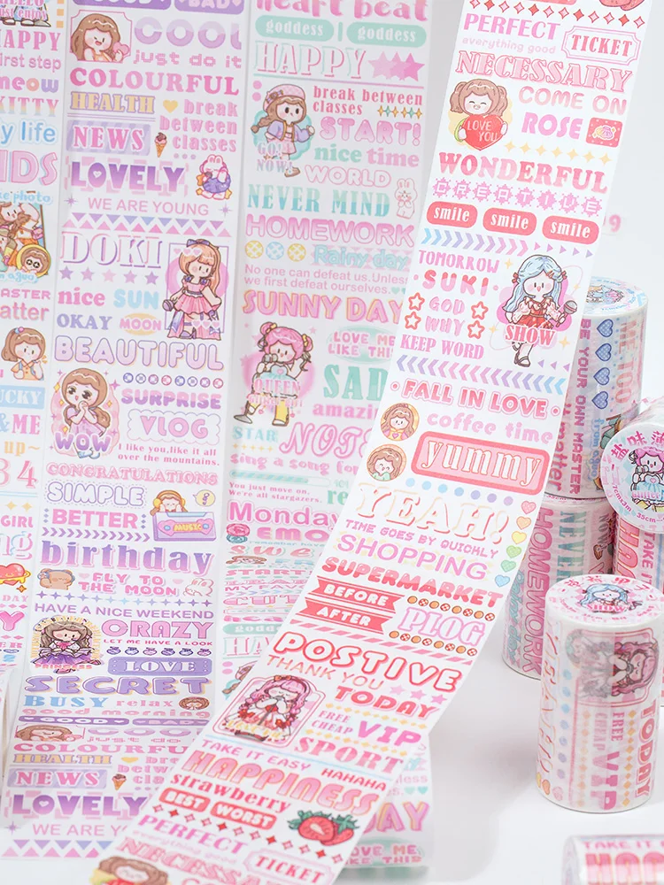 4PCS/LOT Agoa candy paper series cute lovely decorative paper masking washi tapes
4PCS/LOT Agoa candy paper series cute lovely decorative paper masking washi tapes