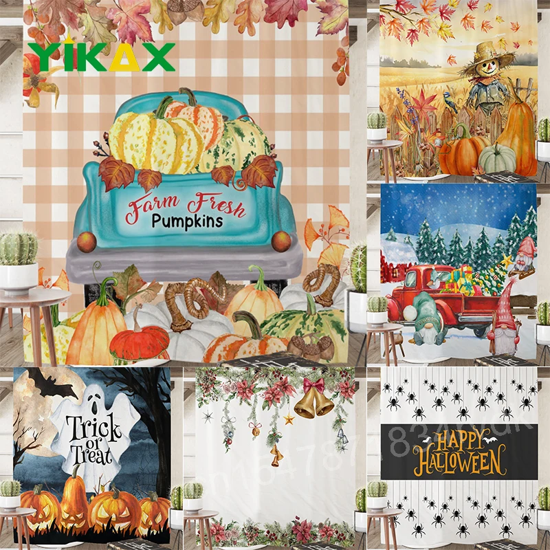 Halloween Evil Smile Bathroom Curtain Skull Tree Pumpkin Shower Curtain Bathroom Partition Waterproof Shower Curtain with Hooks
Halloween Evil Smile Bathroom Curtain Skull Tree Pumpkin Shower Curtain Bathroom Partition Waterproof Shower Curtain with Hooks