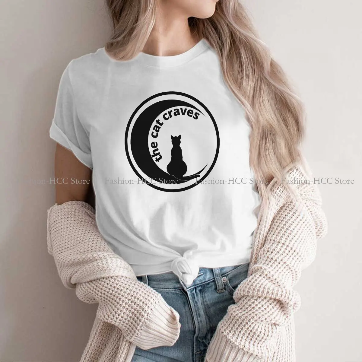 The Cat Craves Combat Fashion Polyester TShirts Murder Mitten Kitten Female Graphic Streetwear T Shirt O Neck
The Cat Craves Combat Fashion Polyester TShirts Murder Mitten Kitten Female Graphic Streetwear T Shirt O Neck