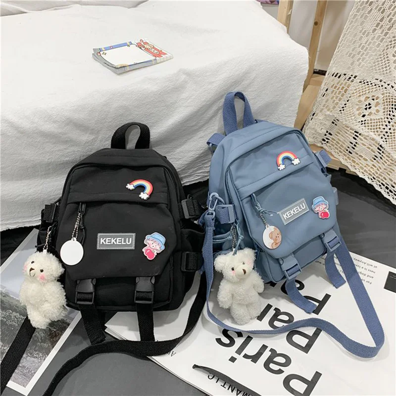 Kawaii Backpack Women's Mini Backpack Korean Style Cute School Bags for Girls Junior High School Schoolbag Travel Bag
Kawaii Backpack Women's Mini Backpack Korean Style Cute School Bags for Girls Junior High School Schoolbag Travel Bag