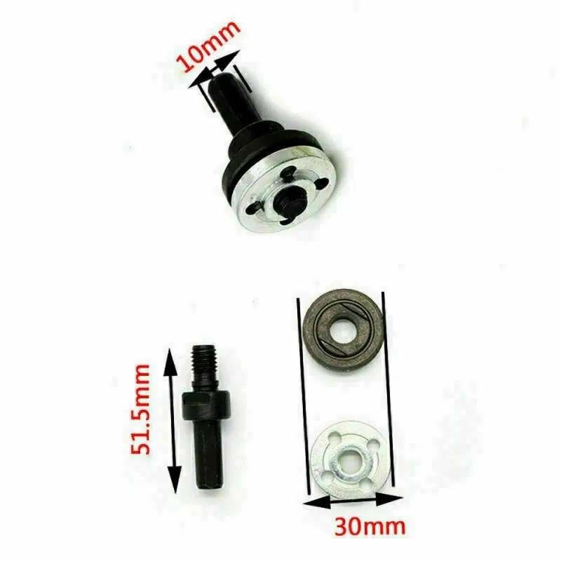 Drill Angle Grinder Mandrel Adapter Disc Holder Kit Spanner Set M10/16mm Hole 5P Tool Accessories Herramientas Carving Tools
Drill Angle Grinder Mandrel Adapter Disc Holder Kit Spanner Set M10/16mm Hole 5P Tool Accessories Herramientas Carving Tools