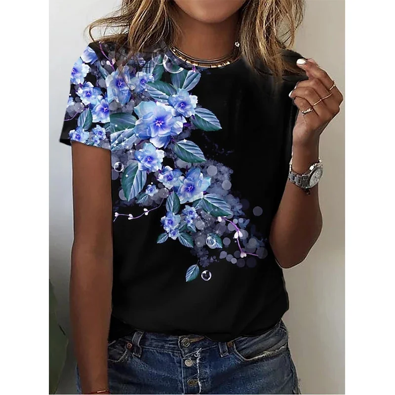 New Summer 3D Floral Flower Printing T Shirt Butterflies Graphic T-shirts Women Fashion Harajuku Short Sleeves Unisex Tops Tees
New Summer 3D Floral Flower Printing T Shirt Butterflies Graphic T-shirts Women Fashion Harajuku Short Sleeves Unisex Tops Tees