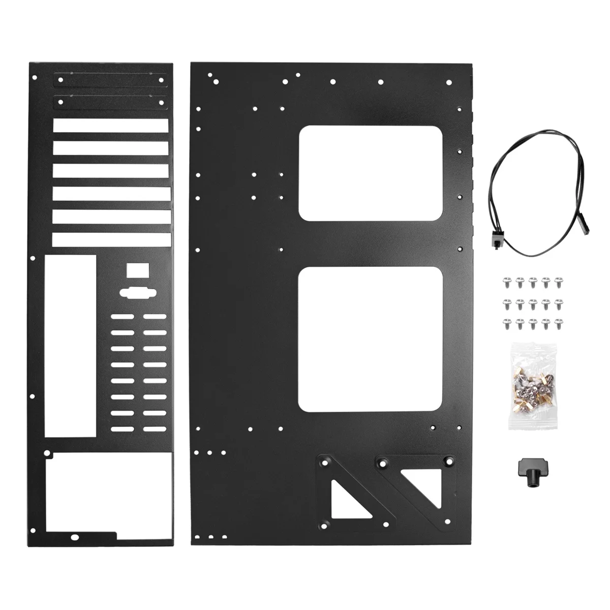 Mining Frame Mining ETH Motherboard Bracket Thickened Bitcoin Mining Rig Case Support ITX/ Mini ATX for 8 GPU(ATX)
Mining Frame Mining ETH Motherboard Bracket Thickened Bitcoin Mining Rig Case Support ITX/ Mini ATX for 8 GPU(ATX)