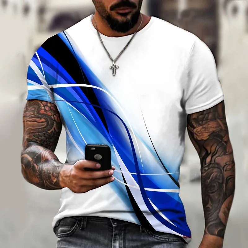 Summer men's shirt T-shirt 3D printed variable light casual street men's T-shirt fashion quality crewneck large size clothing
Summer men's shirt T-shirt 3D printed variable light casual street men's T-shirt fashion quality crewneck large size clothing