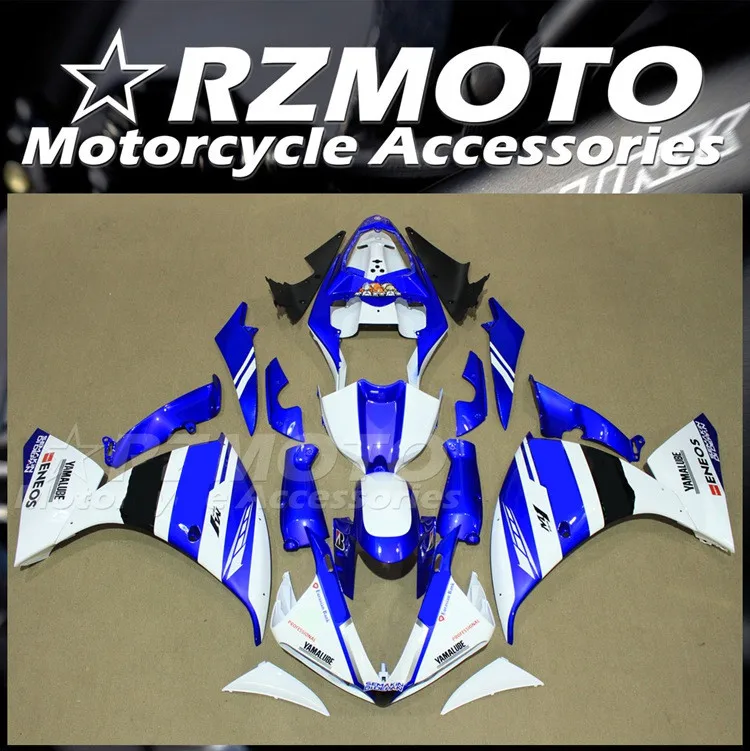 New ABS Motorcycle Bike Whole Fairings Kit Fit for YAMAHA YZF - R1 2009 2010 2011 09 10 11 Bodywork set Blue White
New ABS Motorcycle Bike Whole Fairings Kit Fit for YAMAHA YZF - R1 2009 2010 2011 09 10 11 Bodywork set Blue White