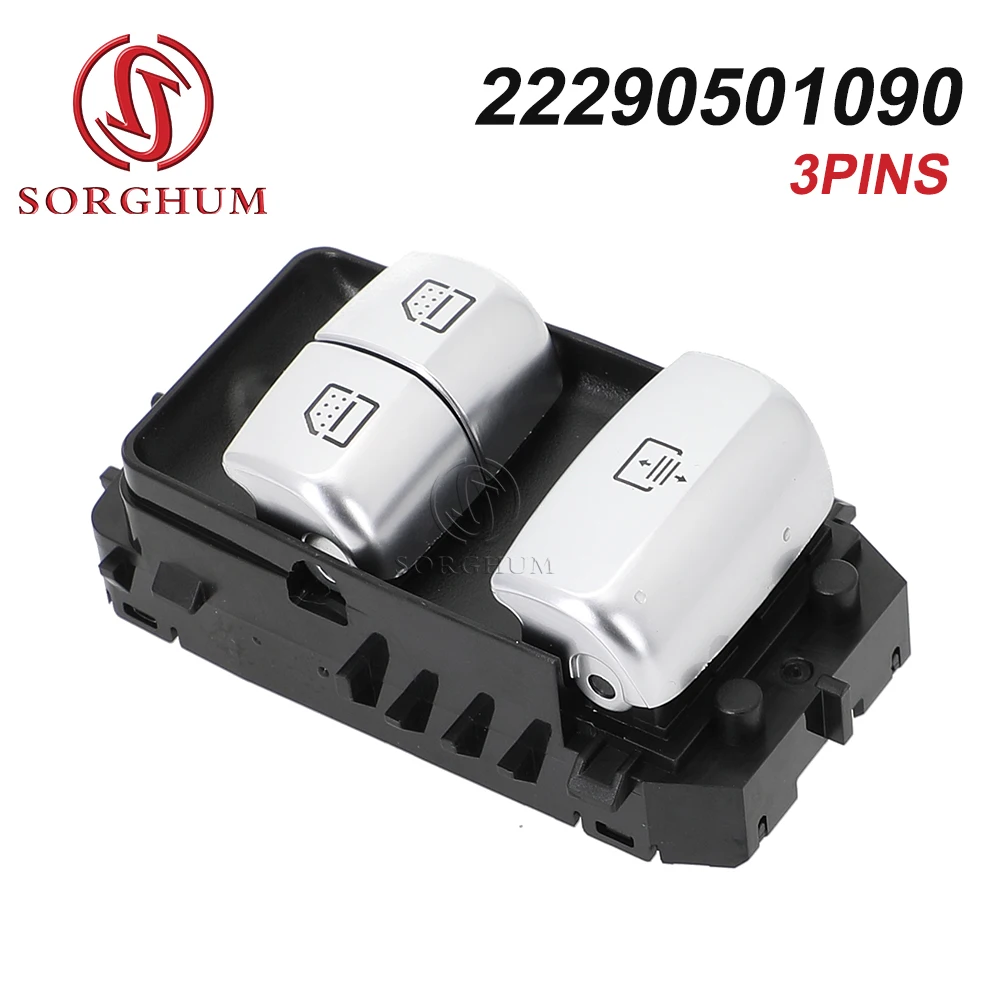 SORGHUM Car Accessories for Mercedes-Benz E Class W213 Driver Power Window Switch Master Console A22290501090 22290501090 3Pins
SORGHUM Car Accessories for Mercedes-Benz E Class W213 Driver Power Window Switch Master Console A22290501090 22290501090 3Pins