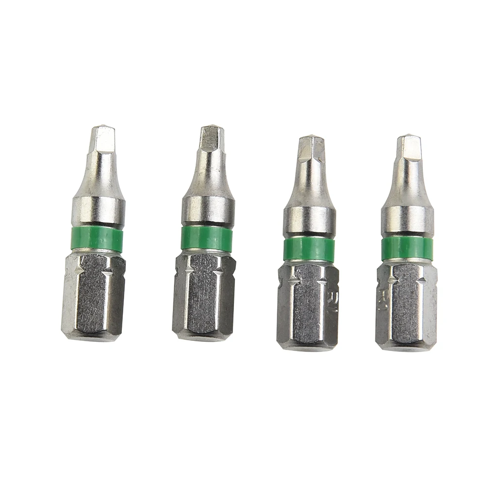 4pcs SQ1 SQ2 25mm Screwdriver Bits Magnetic Square Head 6.35mm Hex Shank For Electric Hand Drill Screwdriver Power Tool Parts
4pcs SQ1 SQ2 25mm Screwdriver Bits Magnetic Square Head 6.35mm Hex Shank For Electric Hand Drill Screwdriver Power Tool Parts