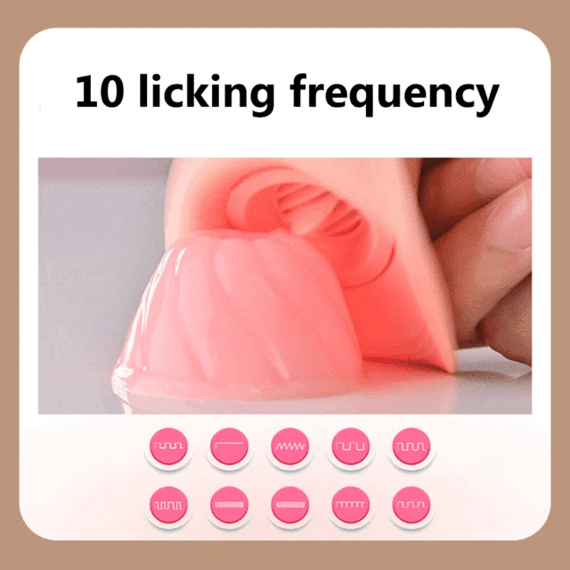 Vibromasseur suceur et léchage pour femme, 10 modes, clitoridien, langue, continents, stimulateur pour femme, orgasme, vagin, jouets sexuels, couple injuste 2