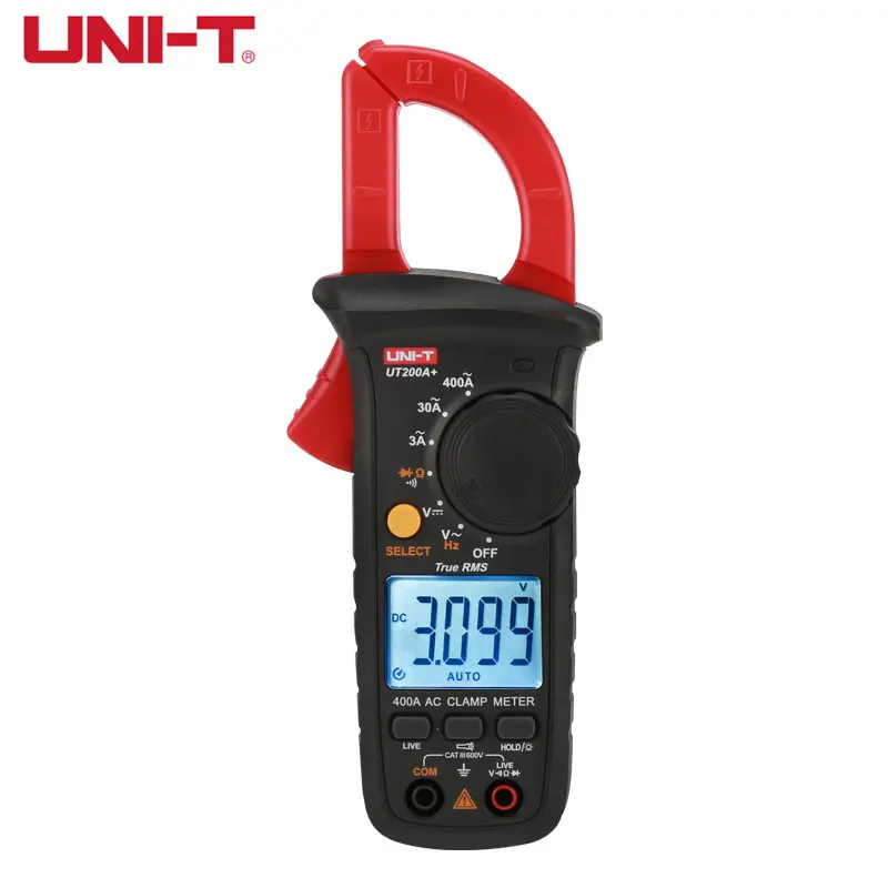 UNI-T AC Current Clamp Meters UT200A+ UT200B+ Digital Voltmeter Ammeter Pliers Amperometric Clamp Multimeter Electrician Tester
UNI-T AC Current Clamp Meters UT200A+ UT200B+ Digital Voltmeter Ammeter Pliers Amperometric Clamp Multimeter Electrician Tester