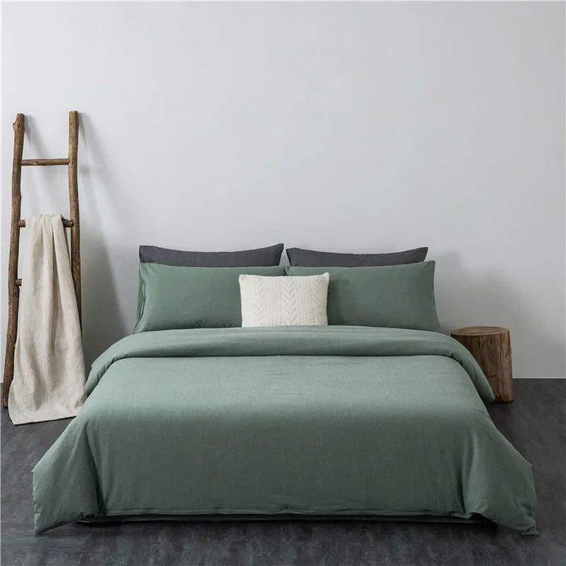 New Design 2023 Comfortable Fabric Solid Color Quilt Cover Set Double Bed Home Duvet Cover
New Design 2023 Comfortable Fabric Solid Color Quilt Cover Set Double Bed Home Duvet Cover