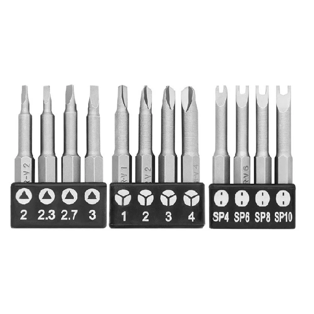 High Performance Chrome Vanadium Alloy Steel Screwdriver Set U Y Triangle Shape Bits 12pcs Specialshaped Tools
High Performance Chrome Vanadium Alloy Steel Screwdriver Set U Y Triangle Shape Bits 12pcs Specialshaped Tools
