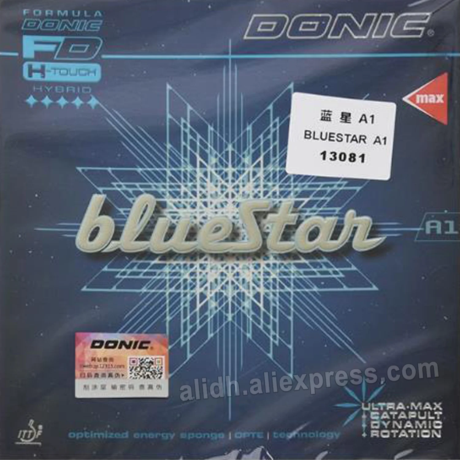 Ракетка DONIC BLUESTAR A1 Резиновая для настольного тенниса, ракетка для пинг-понга, 13081
Ракетка DONIC BLUESTAR A1 Резиновая для настольного тенниса, ракетка для пинг-понга, 13081