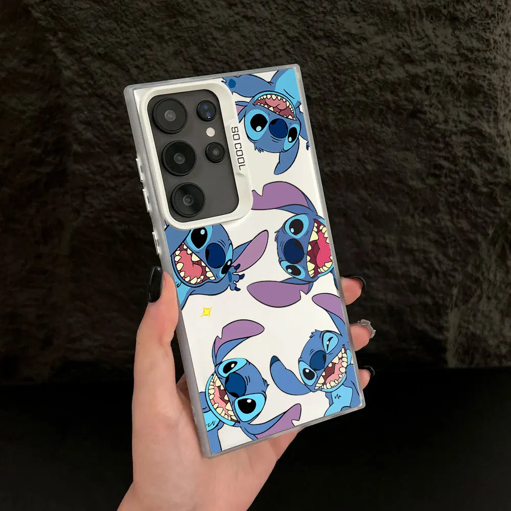 Cute Baby Stitch Disneys S25 Case For Samsung S25 S24 Ultra Case For Galaxy S23 S22 S21 FE S20 Ultra Plus Shockproof Phone Cover Cute Baby Stitch Disneys S25 Case For Samsung S25 S24 Ultra Case For Galaxy S23 S22 S21 FE S20 Ultra Plus Shockproof Phone Cover
