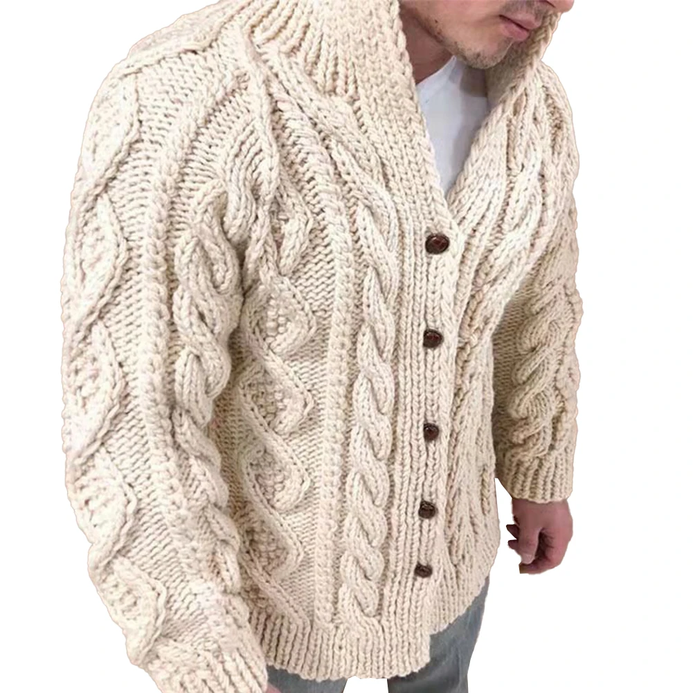 Men's Knit Cardigan Sweater Casual Solid Color Single Breasted Long Sleeve Coat Outwear Winter Sweaters Clothing Tops
Men's Knit Cardigan Sweater Casual Solid Color Single Breasted Long Sleeve Coat Outwear Winter Sweaters Clothing Tops