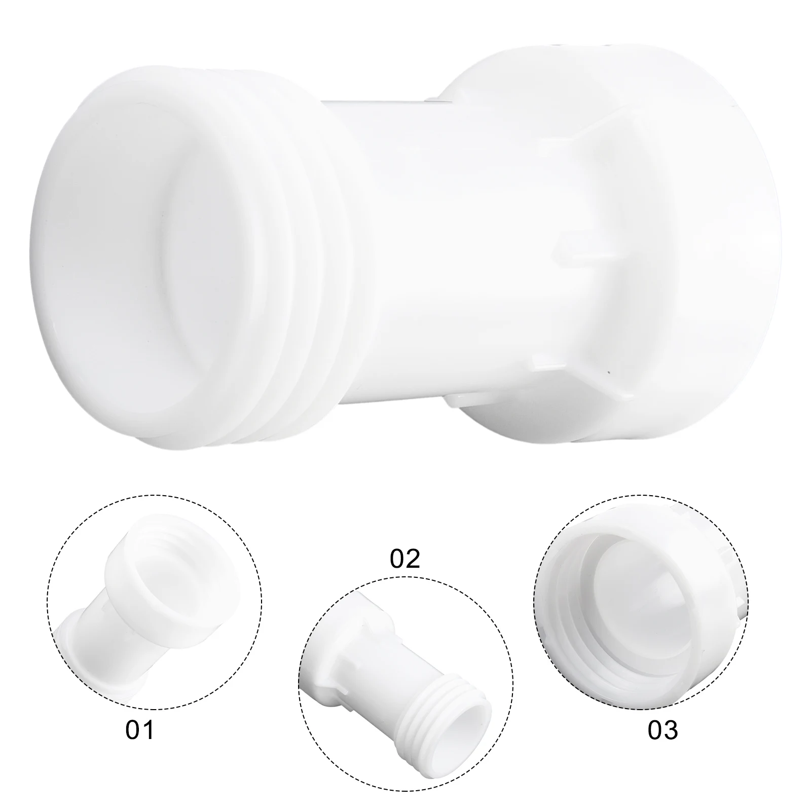 Durable High Quality Practical Adapter IBC Outdoor Ton White Discharge Drain Dust Equipment Extension Fittings Garden Joint
Durable High Quality Practical Adapter IBC Outdoor Ton White Discharge Drain Dust Equipment Extension Fittings Garden Joint