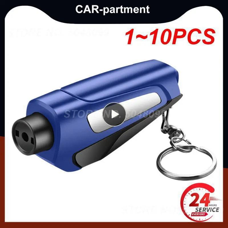 1~10PCS Portable Car Emergency Hammer Multi-function Window Breaker Seat Belt Cutter Keychain Life-Saving Escape Tool
1~10PCS Portable Car Emergency Hammer Multi-function Window Breaker Seat Belt Cutter Keychain Life-Saving Escape Tool