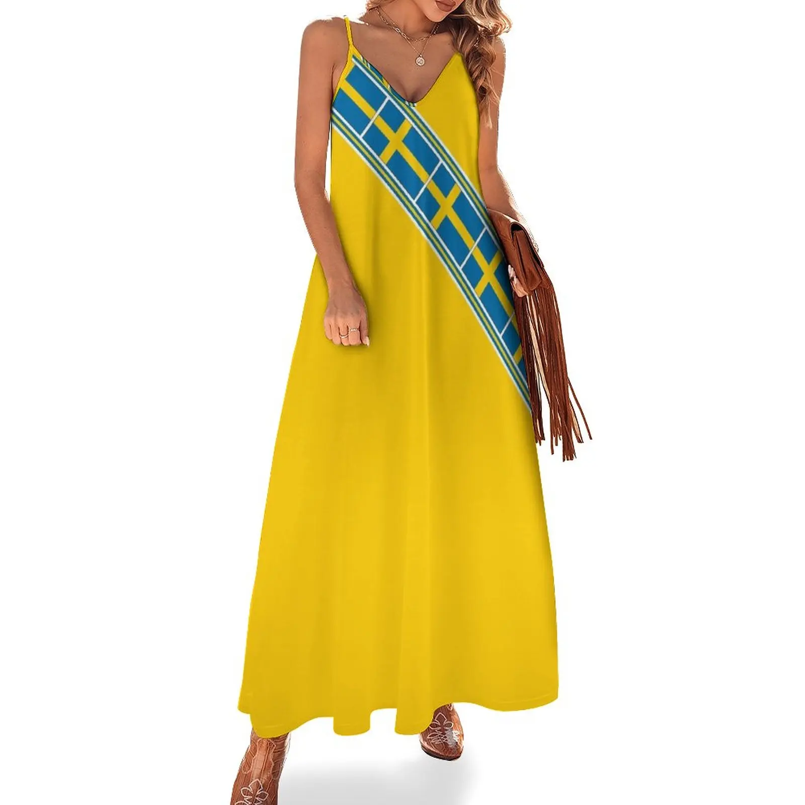Swedish Flag Gifts, Masks, Stickers & Products (GF) Sleeveless Dress dress summer Dance dresses elegant dresses plus sizes
Swedish Flag Gifts, Masks, Stickers & Products (GF) Sleeveless Dress dress summer Dance dresses elegant dresses plus sizes