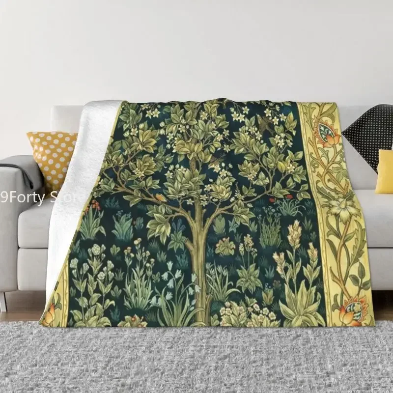 Tree of Life By William Morris Blankets Vintage Garden Art Floral Warm Flannel Throw Blanket for Sofa Couch Bedroom Bedding
Tree of Life By William Morris Blankets Vintage Garden Art Floral Warm Flannel Throw Blanket for Sofa Couch Bedroom Bedding