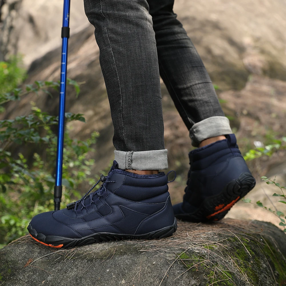 Fur Lined Snow Boots Anti-Slip Outdoor Shoes Soft Women Men Casual Walking Sneakers for Ski Hiking Camping
Fur Lined Snow Boots Anti-Slip Outdoor Shoes Soft Women Men Casual Walking Sneakers for Ski Hiking Camping