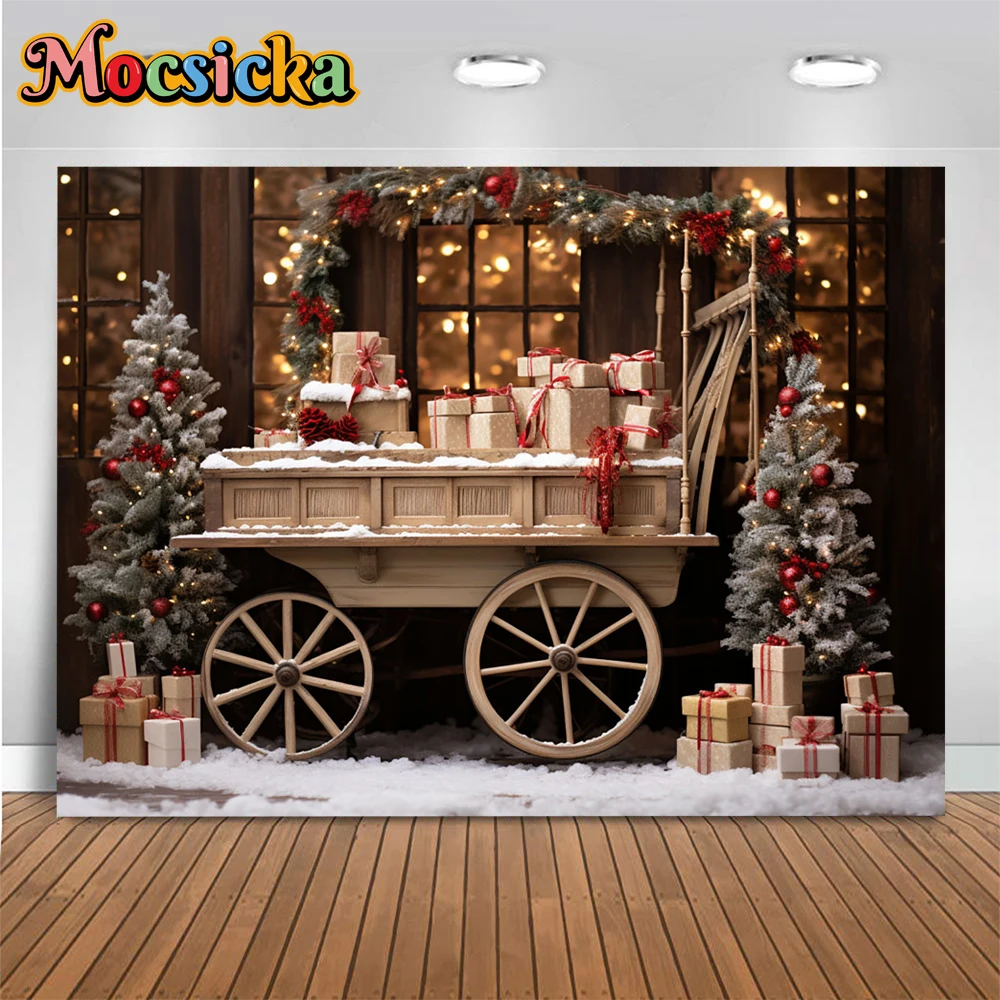 Mocsicka Studio Photography Background Christmas Night Gift Wooden Cart Decor Shop Front Snow Prop Backdrop Xmas Tree Photozone
Mocsicka Studio Photography Background Christmas Night Gift Wooden Cart Decor Shop Front Snow Prop Backdrop Xmas Tree Photozone