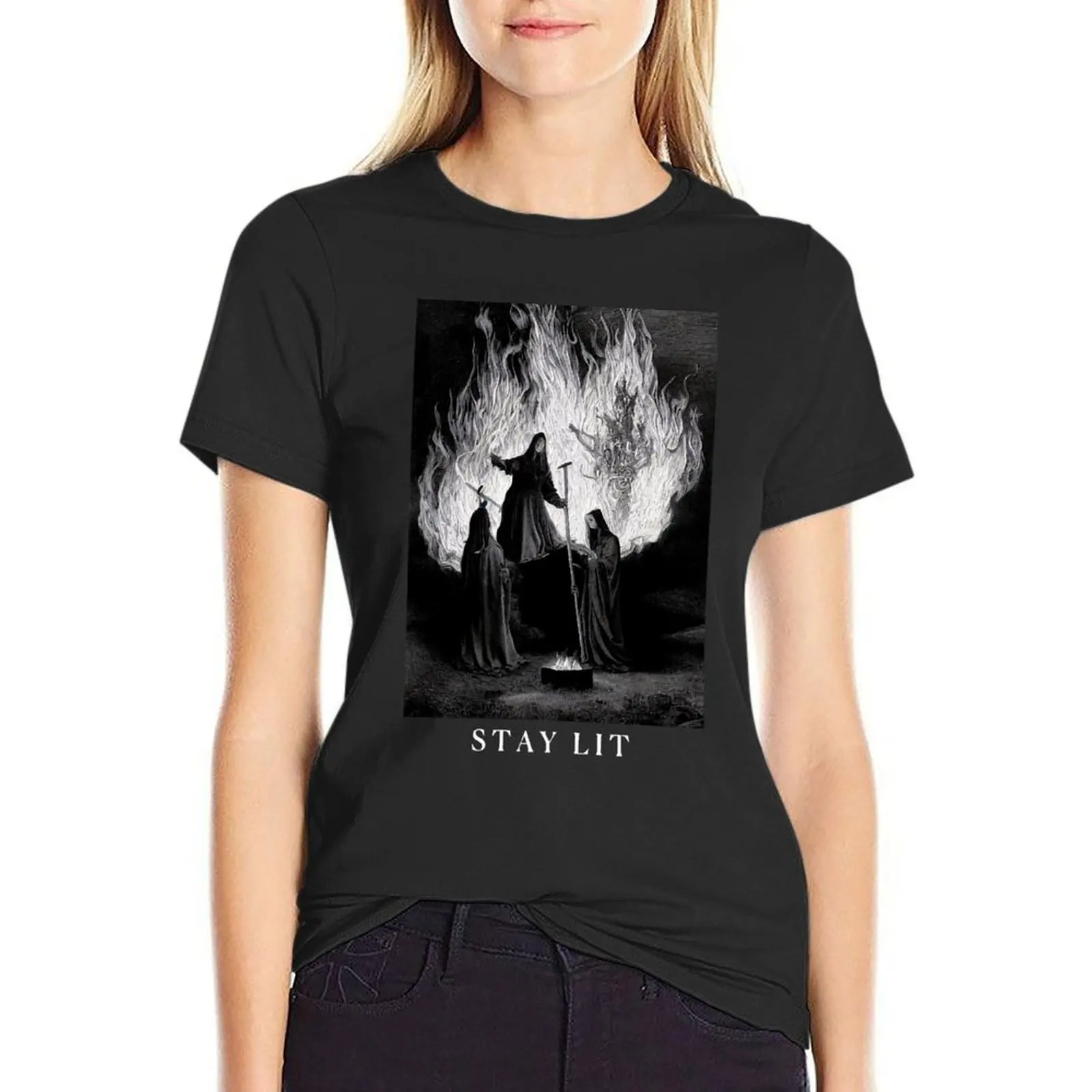 Stay Lit T-shirt hippie clothes aesthetic clothes Aesthetic clothing cute t-shirts for Women
Stay Lit T-shirt hippie clothes aesthetic clothes Aesthetic clothing cute t-shirts for Women