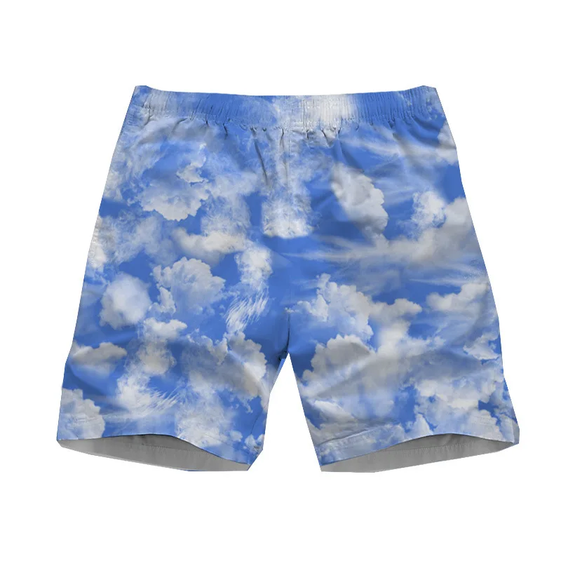 2024 Men's Casual Shorts Blue Cloud Printed Street Wear Beach Shorts Quick Drying Breathable Trend Shorts Men's Clothing Summer
2024 Men's Casual Shorts Blue Cloud Printed Street Wear Beach Shorts Quick Drying Breathable Trend Shorts Men's Clothing Summer