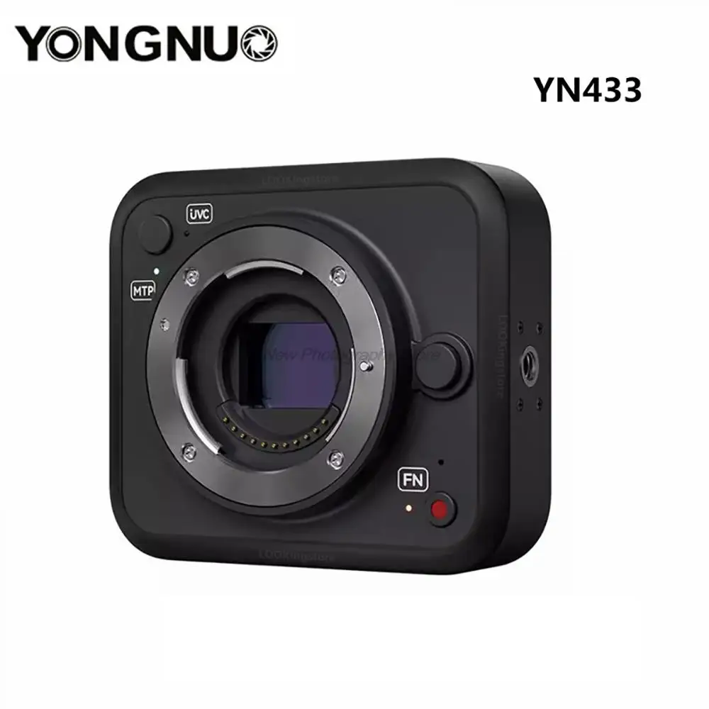 Камера видеонаблюдения Yongnuo YN433 HD, профессиональная USB-камера M4/3 для прямой трансляции, для конференц-студии
Камера видеонаблюдения Yongnuo YN433 HD, профессиональная USB-камера M4/3 для прямой трансляции, для конференц-студии