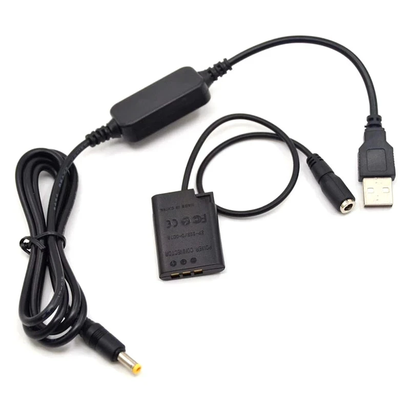 

USB-DC Cable EN EL11 Dummy Battery EP-62E DC Coupler for Nikon S550 S560 S600 Pentax M50 M60 V20 W60 W80 Camera