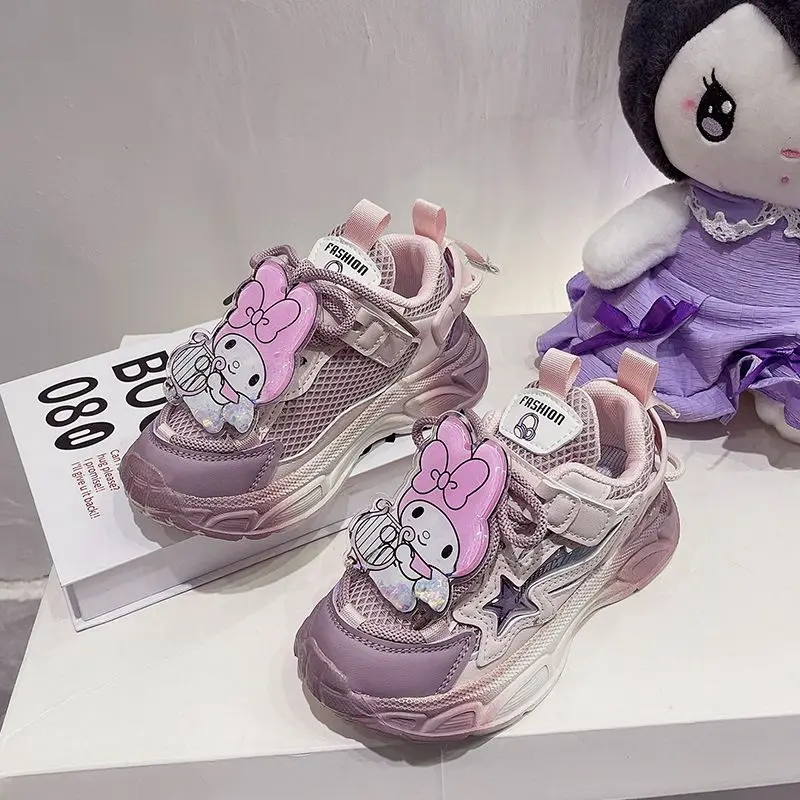 Sweet My Melody Anime Kawaii Sanrio Baby Casual Shoes New Cute Cartoon Net Sneakers Casual Running Shoes Lovely Toys for Girls
Sweet My Melody Anime Kawaii Sanrio Baby Casual Shoes New Cute Cartoon Net Sneakers Casual Running Shoes Lovely Toys for Girls