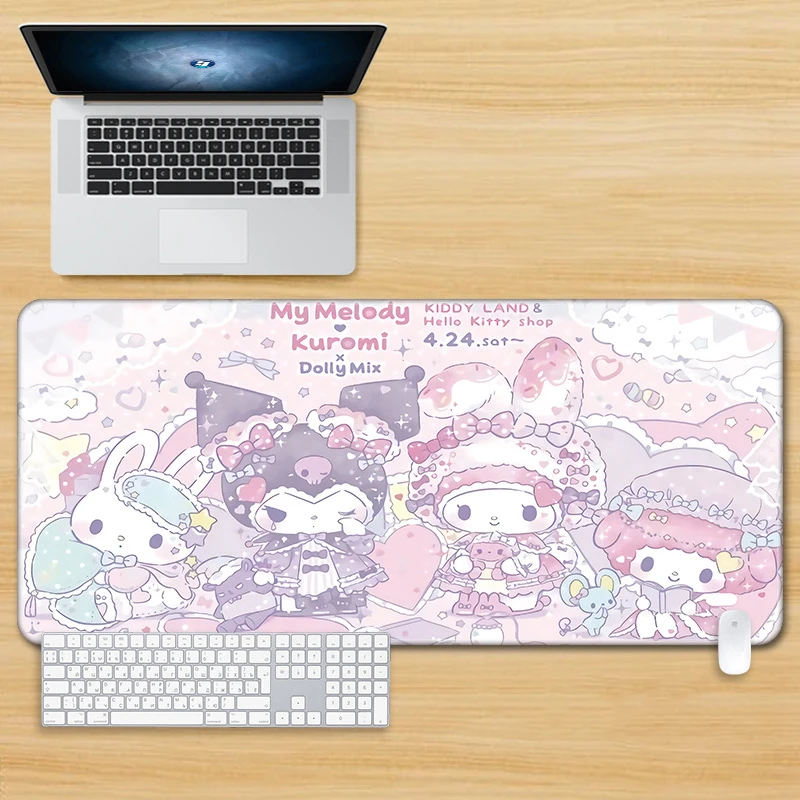 Коврик для мыши Kuromi Kawaii Подушка Аниме нескользящий мультяшный My Melody Sanrio офисные принадлежности игрушки для детей канцелярские подарки
Коврик для мыши Kuromi Kawaii Подушка Аниме нескользящий мультяшный My Melody Sanrio офисные принадлежности игрушки для детей канцелярские подарки