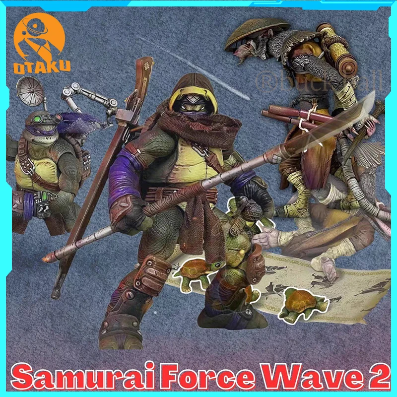 

Original Fury Toys 6'' Samurai Force Wave Action Figure 1/12 Anime Tmnt Ruthless Force Abyss Force Figure Toys Model Collection