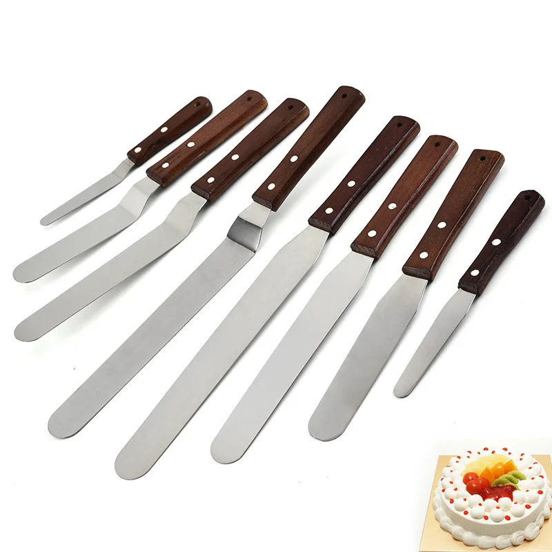 4/6/8/10 Inch Stainless Steel Spatula Butter Cream Icing Frosting Knife Smoother Pastry Cake Decoration Baking Kitchen Tools
4/6/8/10 Inch Stainless Steel Spatula Butter Cream Icing Frosting Knife Smoother Pastry Cake Decoration Baking Kitchen Tools
