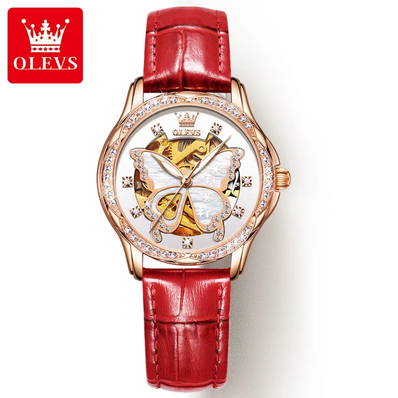 Swiss authentic Lang - Jean watch ladies fashion waterproof butterfly mechanical watch luminous women's watch
Swiss authentic Lang - Jean watch ladies fashion waterproof butterfly mechanical watch luminous women's watch