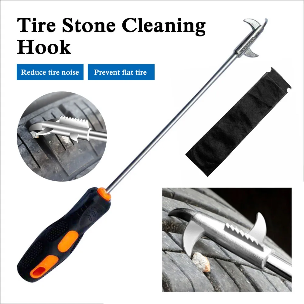 

Крючок для чистки автомобильных шин, многофункциональный инструмент для удаления сломанных камней и сломанных камней