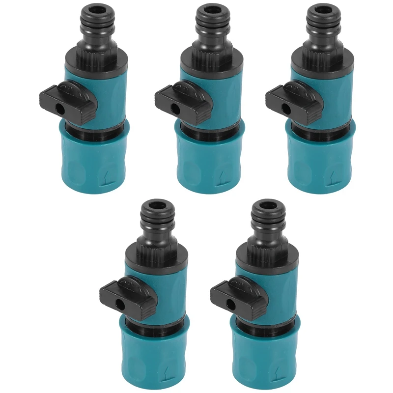 Plastic Valve With Quick Connector Agriculture Watering Prolong Hose Irrigation Pipe Fittings Hose Adapter Switch 5 Pc
Plastic Valve With Quick Connector Agriculture Watering Prolong Hose Irrigation Pipe Fittings Hose Adapter Switch 5 Pc