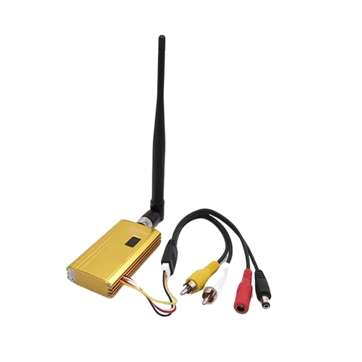 

Wireless FPV Transmitter+Receiver 1.2Ghz 1500MW 8CH AV Sender TV Audio Video Transmitter for QAV250 250 FPV Quadcopter