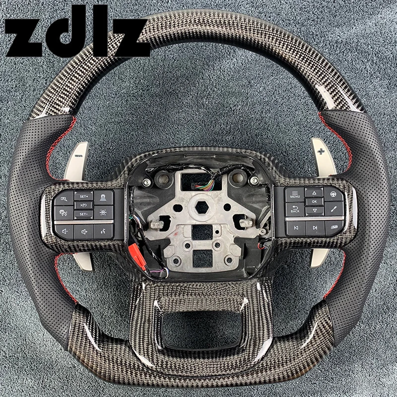 Для Ford Raptor F150 2022 2023 углеродное волокно рулевое колесо автомобильные аксессуары для интерьера на заказ
Для Ford Raptor F150 2022 2023 углеродное волокно рулевое колесо автомобильные аксессуары для интерьера на заказ