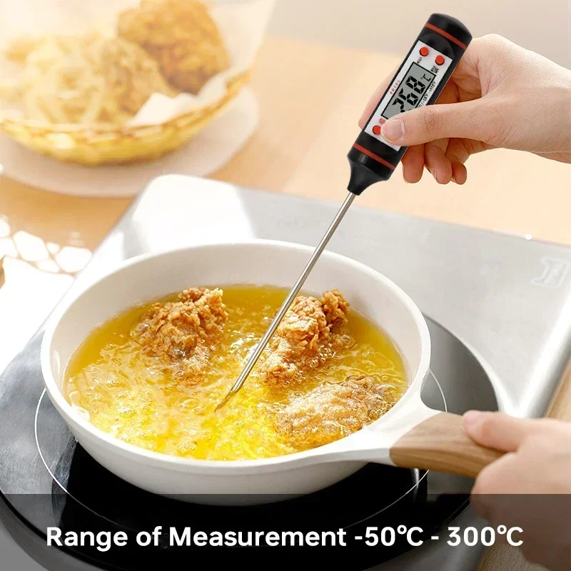 2023 New BBQ Meat Temperature Sensor Meter Digital Thermometer 304 Probe Water Milk Oil Liquid Oven Thermocouple Kitchen Tools
2023 New BBQ Meat Temperature Sensor Meter Digital Thermometer 304 Probe Water Milk Oil Liquid Oven Thermocouple Kitchen Tools